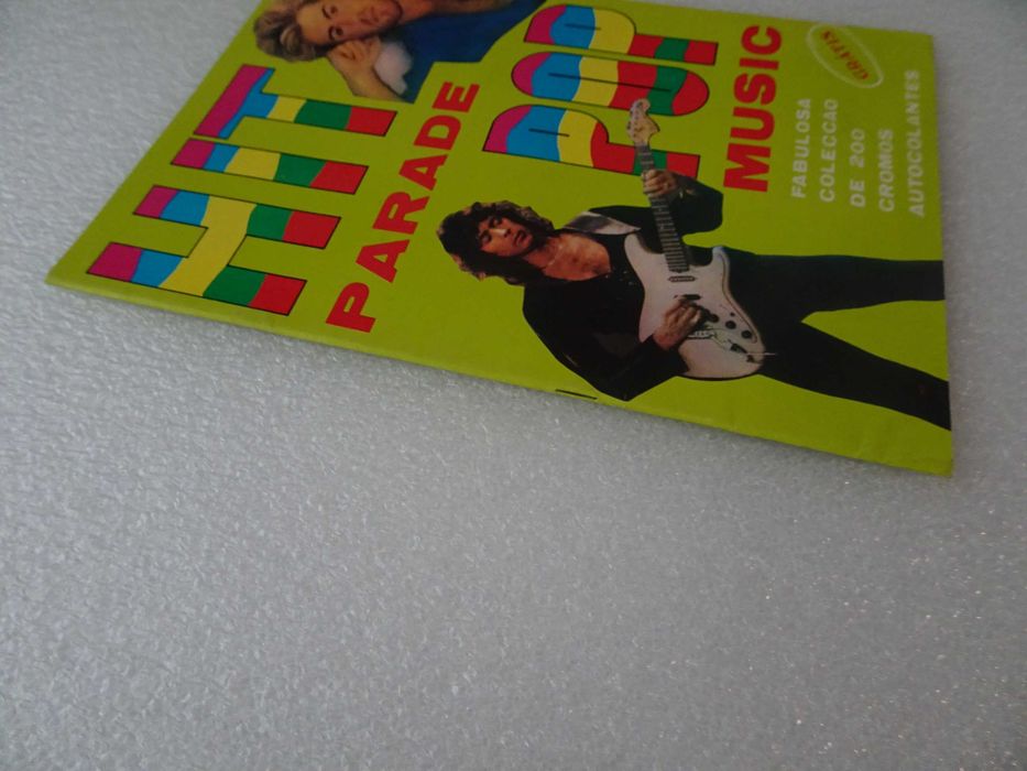 Caderneta de cromos vazia Hit Parade Pop Music