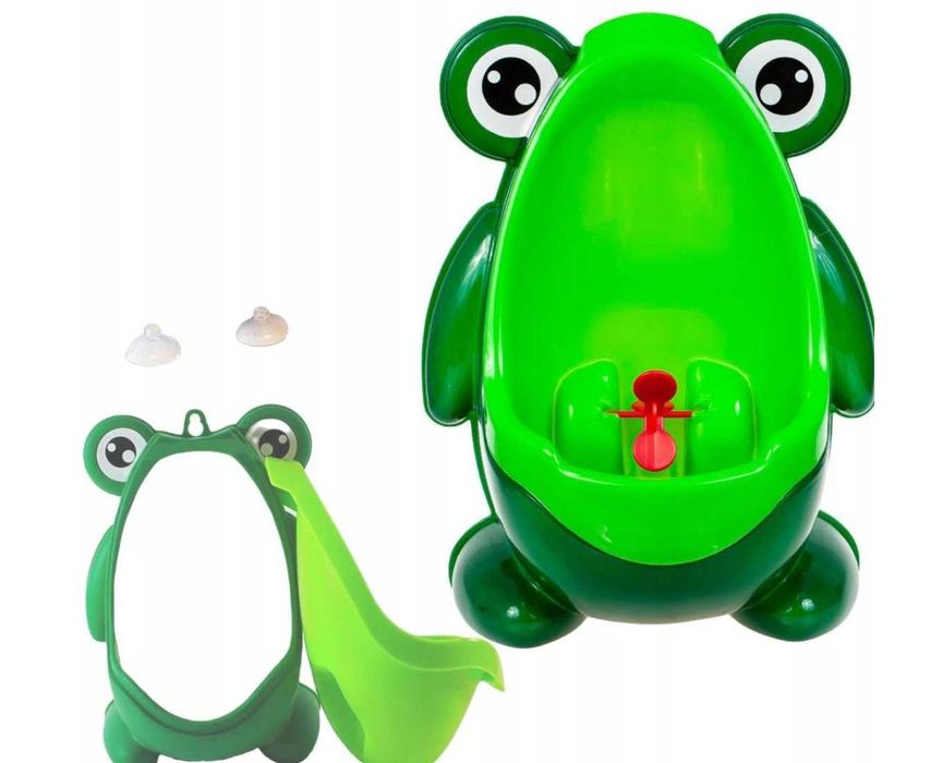 NOCNIK PISUAR NA ŚCIANĘ dla dziecka chłopca żaba żabka na prezent