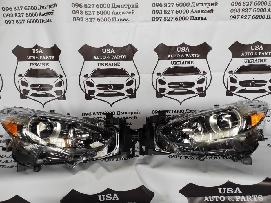 Mazda 3 2016 2017 2018 фары фара Мазда запчасти