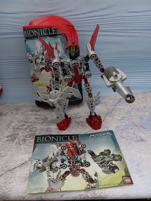 LEGO(Mistika) Bionicle 8689Toa Tahau,оригінал.