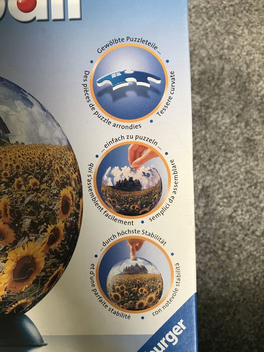 Puzzle sferyczne z podstawką