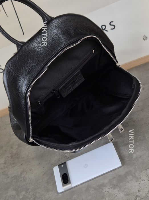 Стильный и удобный кожаный итальянский рюкзак. Шкіряний рюкзак