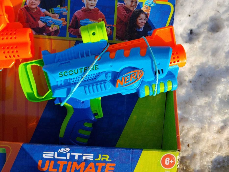 NOWY! Zestaw Nerf Junior Cadet + Scoutfire + bonus