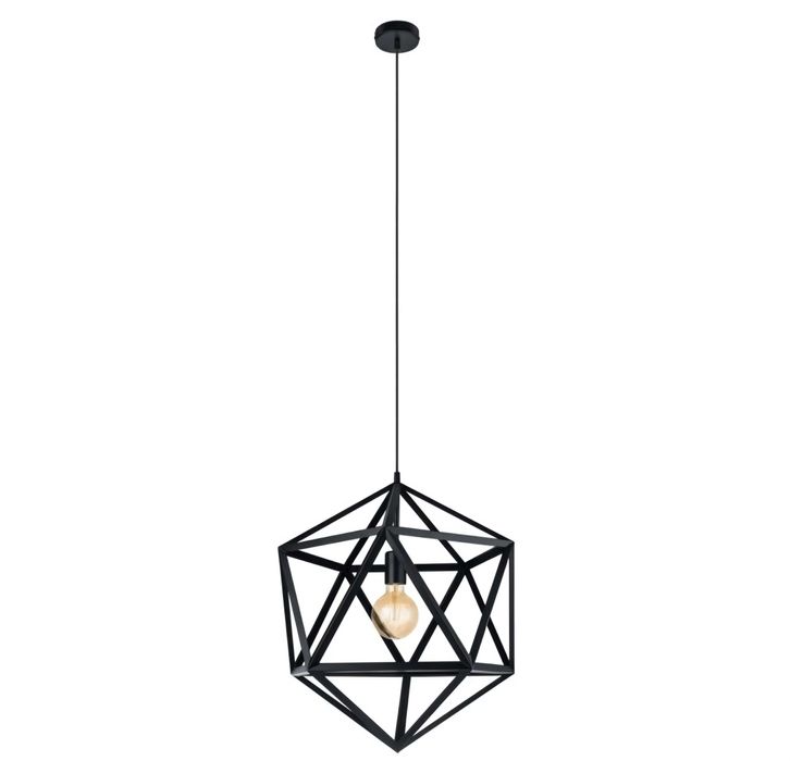 Lampa wisząca w kształcie rombu w stylu vintage Eglo Embleton