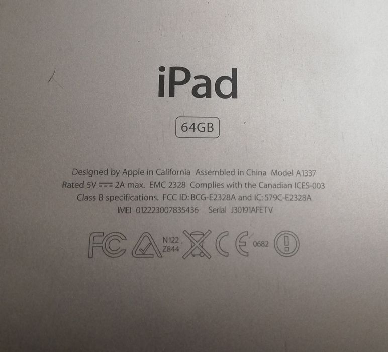 Планшета Apple iPad