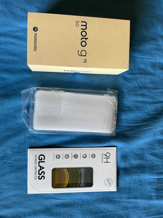 telefon motorola g75 nowy nierozpakowany 128GB szary etui szkło