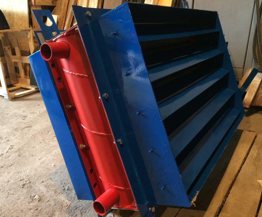 Калорифер, теплонагрівач ВНВ, ВНП, КСК, КПСК, ПНВ, ПНП, обогреватель