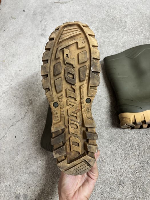 Galochas Dunlop verdes