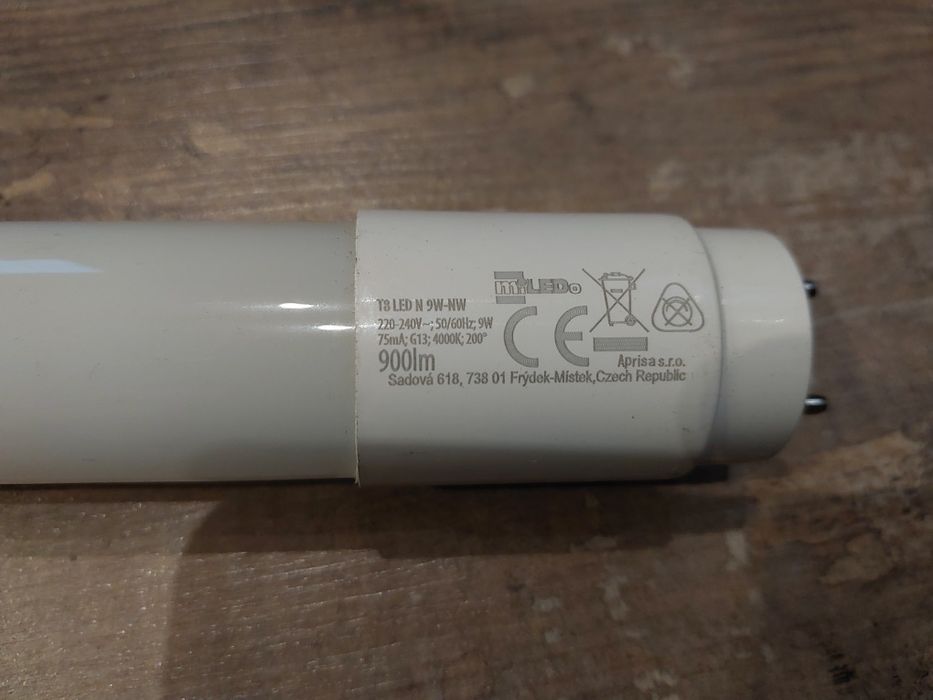 t8 led 9kw 4000k miled