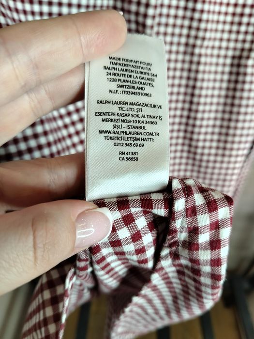 Чоловіча оригінальна сорочка Ralph Lauren Slim Fit M