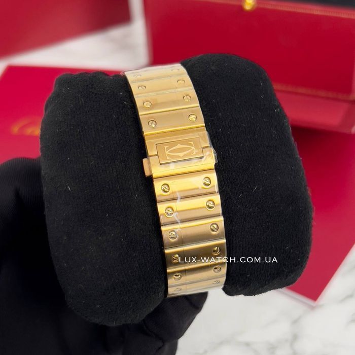 Чоловічий годинник Cartier Santos часы