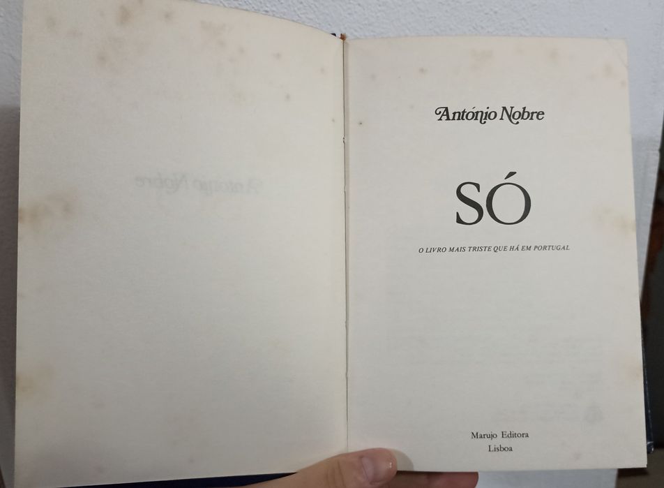Livro António Nobre - SÓ