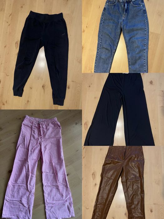 Mega paka ubrań S/M – Zara, Bershka, 4F – TANIO!