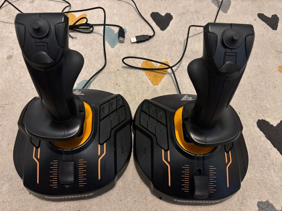 Thrustmaster T16000M FCS Space Sim Duo – Como Novos