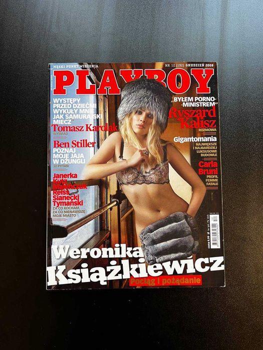 PLAYBOY nr 192 – Grudzień 2008 – Weronika Książkiewicz