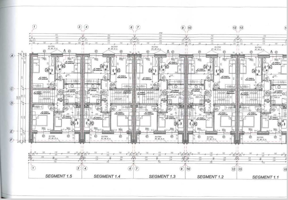Domy w zabudowie szeregowej Praszka ulica Kopernika