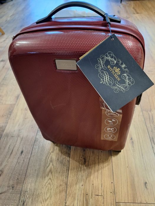 Walizka Wittchen kabinowa bordowa NOWA!