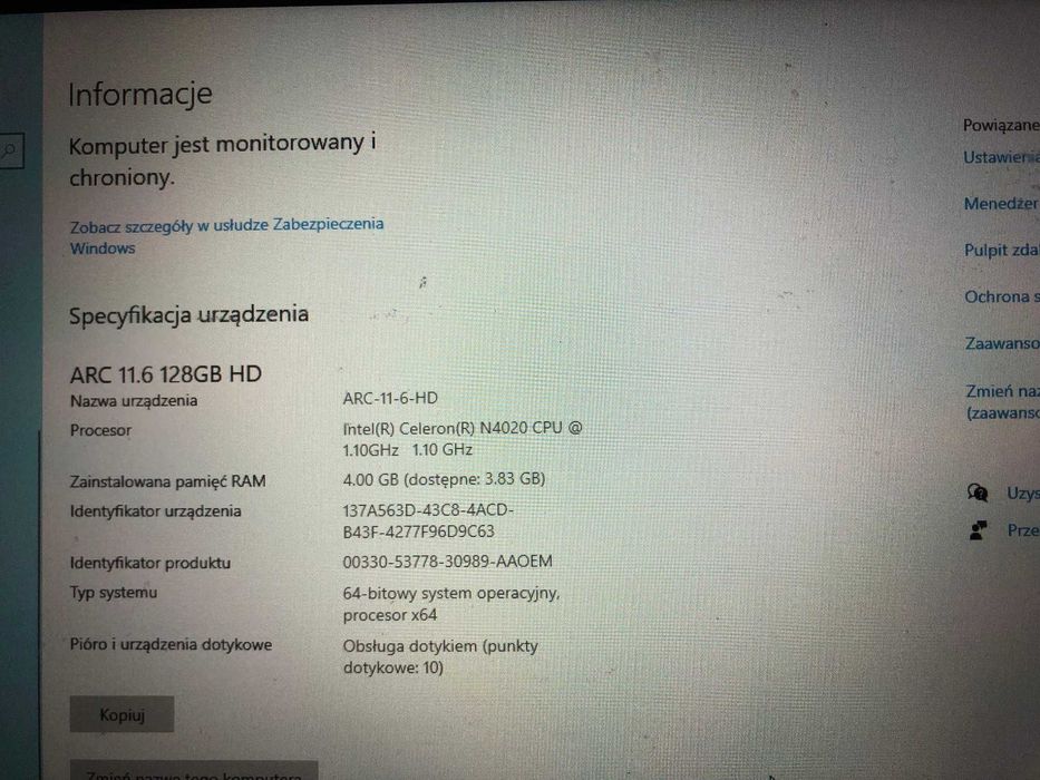 Notebook i tablet w jednym  ARC 11.6