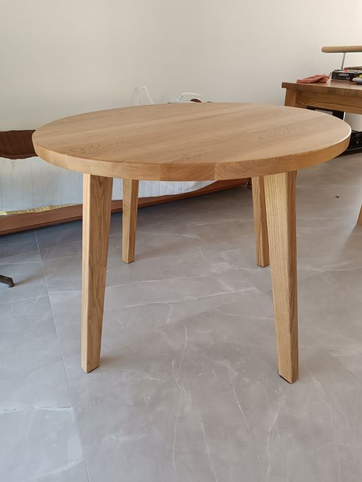 Stół dąb lity  100 cm