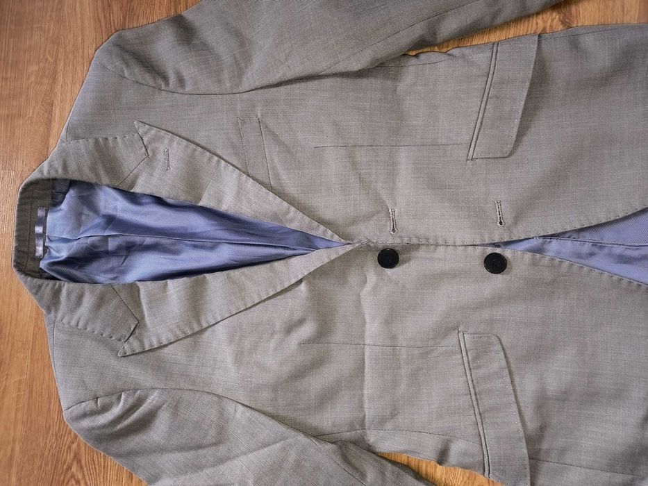 Marynarka George r. 140-146 na 10-11 lat szara