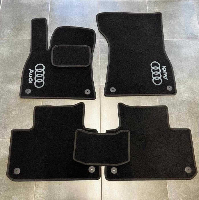 Ворсові коврики для Ауді\ Q4 e-tron\ A6\ A4\ A8\ A7\ Q3\ Q5\ Q7\поліки