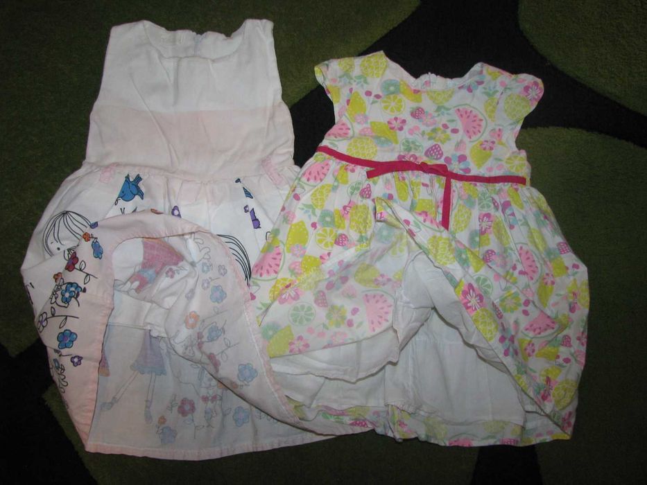 oddam rozm 80/86 dziewczynka sukienki