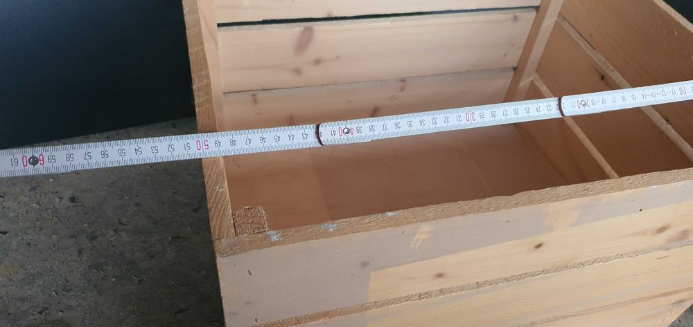 skrzynka drewniana ozdobna 50x40x30