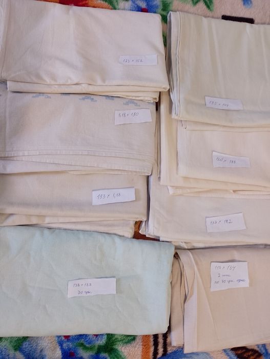 Простині х/б  б/у часів СССР