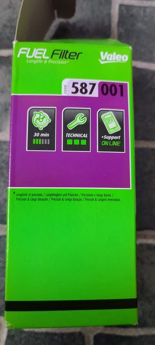 Filtro de Combustível Valeo 587 001