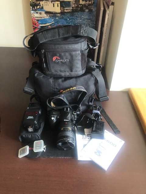 Цифровой фотоаппарат Nikon D50 объектив Nikon AF-S Nikkor 18-200 mm