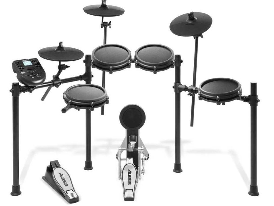 Perkusja elektroniczna ALESIS NITRO MESH KIT + stołek + pałki