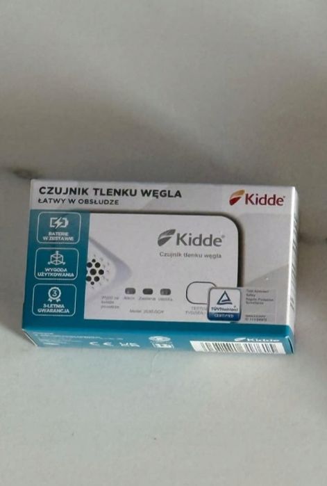Czujnik tlenku węgla Kidde model 2030-DCR - Nowy, okazja!