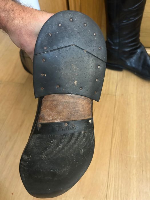 Botas cavaleiro feitas a mão