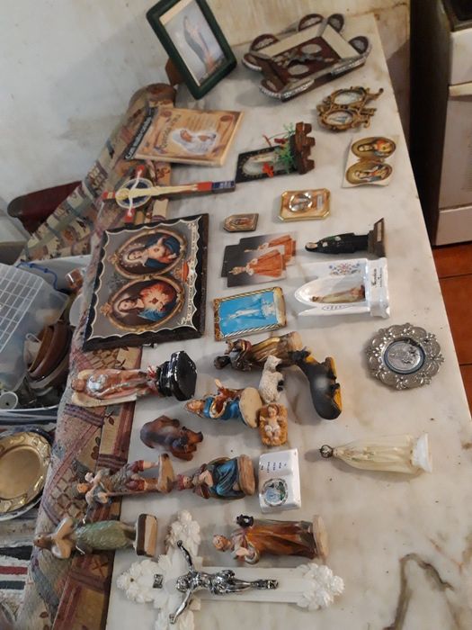 Conjunto de Artigos/Figuras Religiosos