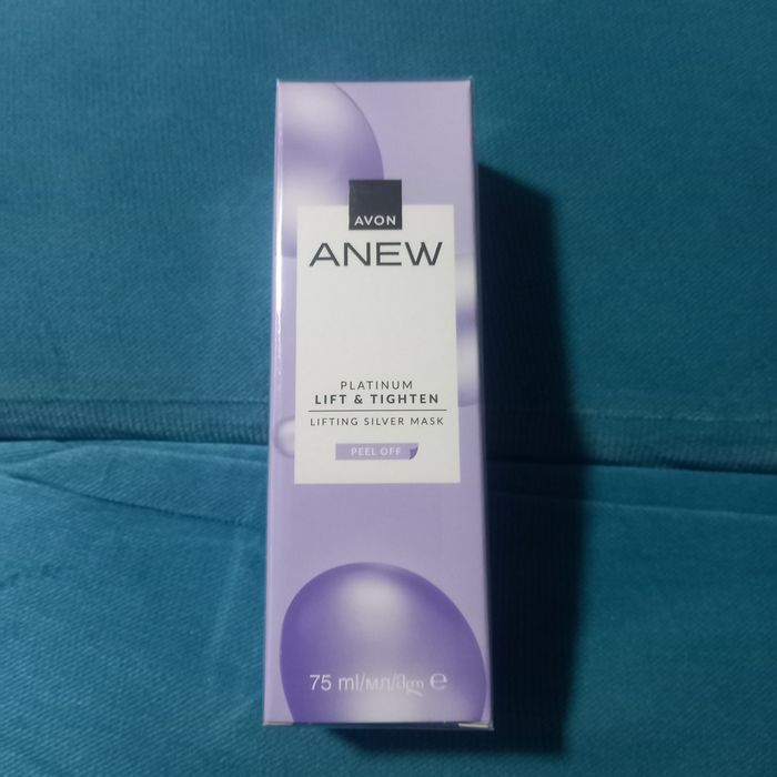 Avon Anew Lift & Tighten silver maseczka peel-off maska srebrna liftingująca