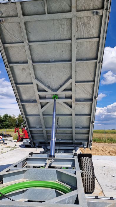 Przyczepa rolnicza 12 T Techmont  Cynkowana ogniowo Ocynkometalowa