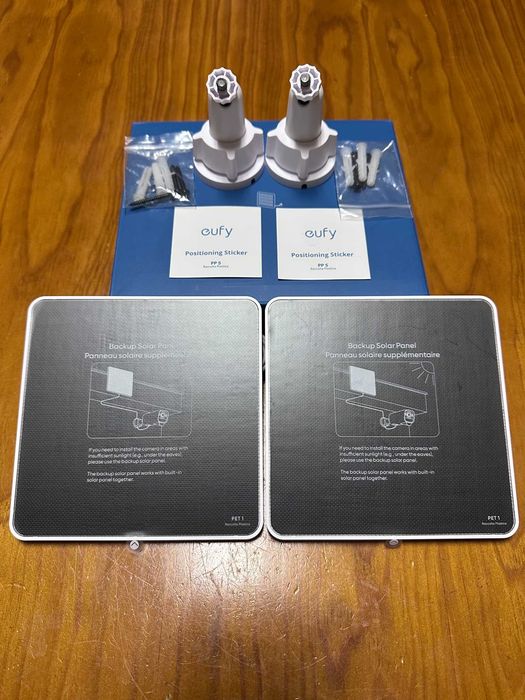 2 Painéis Solares eufy 3W + Suportes