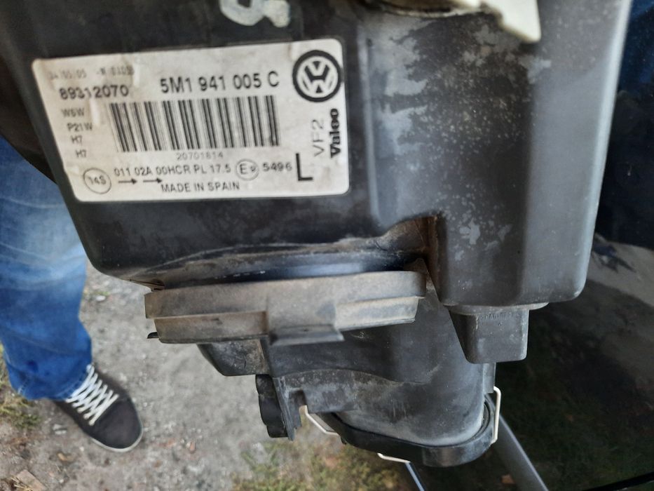 Фара ліва WV Гольф5 Плюс 2005-2011.