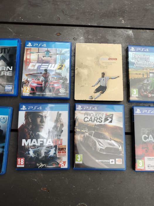 Lote de jogos para PS4