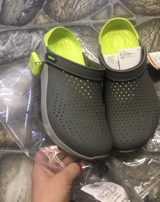 Крокси Crocs Lite Ride, чоловічі, сабо,42,43,44 в наявності