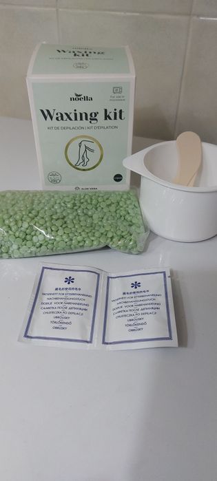 Kit depilação novo