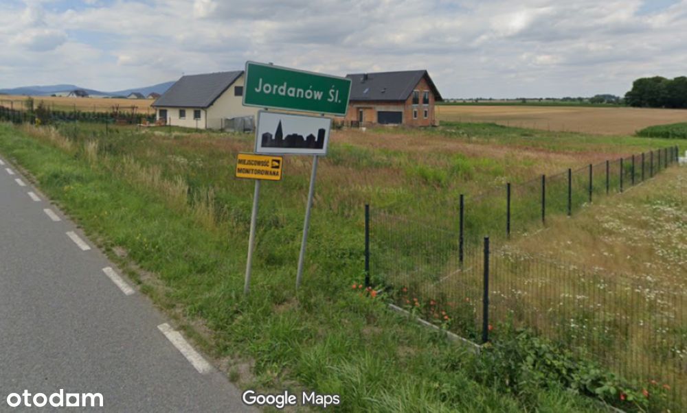 Działka budowlana z mediami Jordanów Śląski - Widok 4