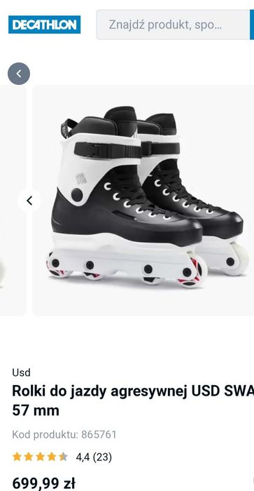 Rolki agresywne rozm 41-42