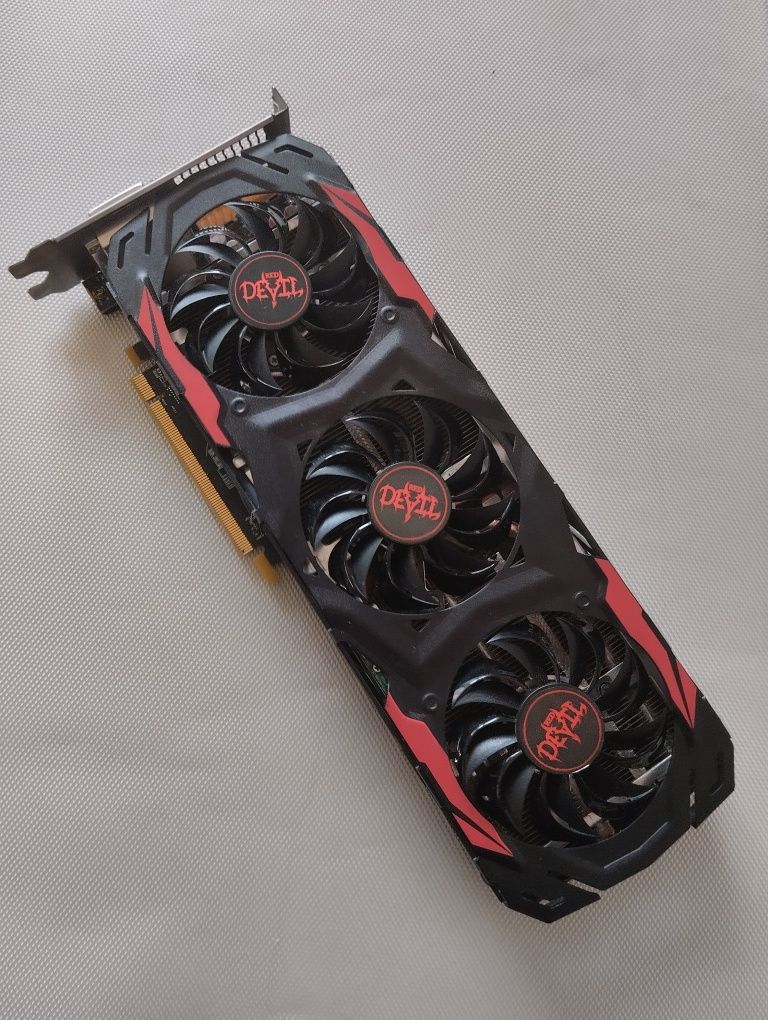 Видеокарта POWERCOLOR Radeon RX 480 8GB red devil: 4 700 грн ...