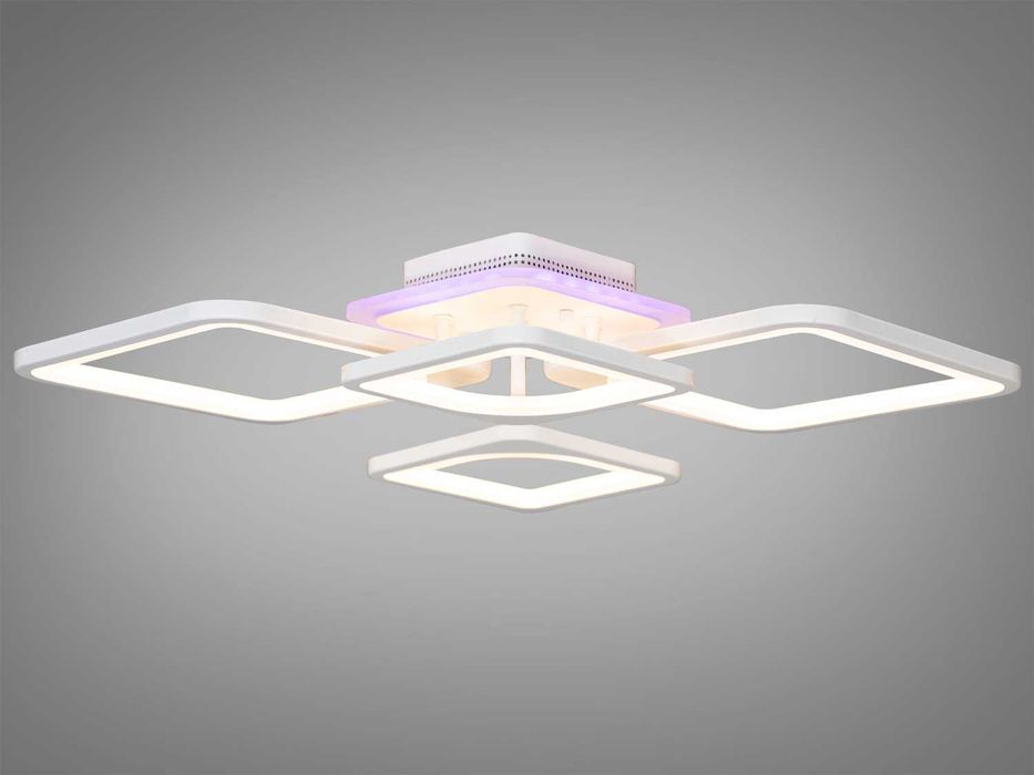 Светодиодная люстра с пультом 72W потолочная лед