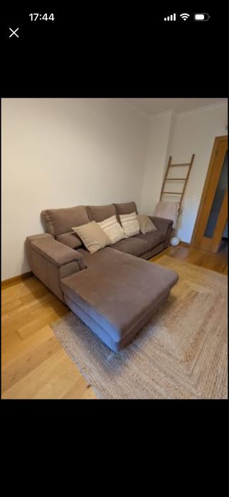 Sofa extensivel creme