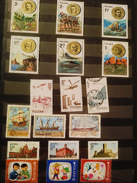 Znaczki Reksio, Seria "Polscy badacze i odkrywcy" (1973)