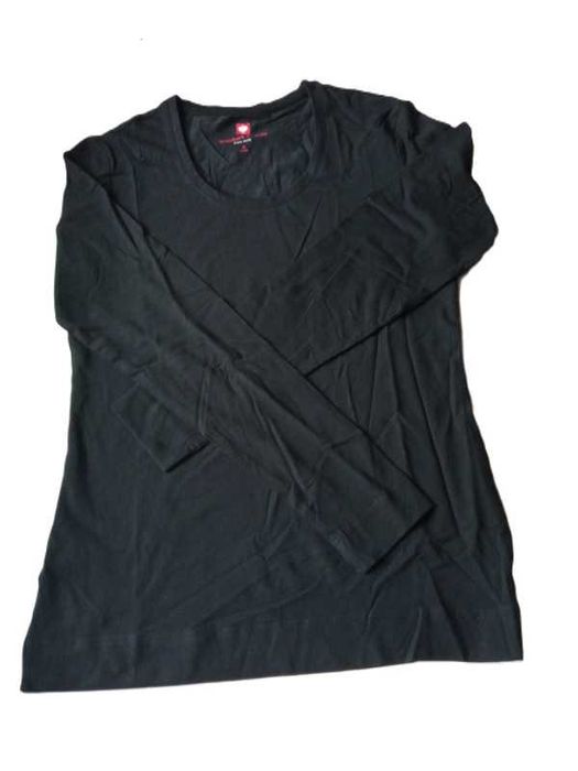 Engelbert Strauss czarna koszulka T-shirt długi rękaw r S