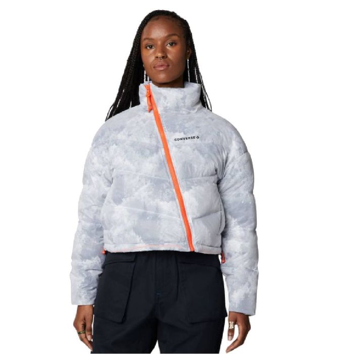 Куртка Converse, Short Down Jacket New Silo, сіра