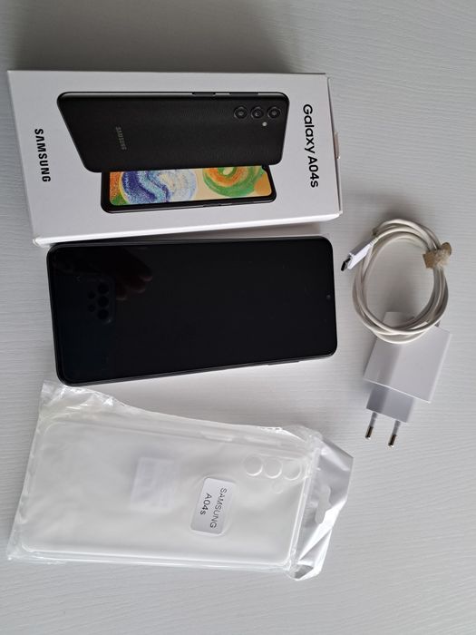 Smartfon Samsung Galaxy A04s+ładowarka, etui.Gwarancja.Wysyłka